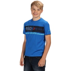 Regatta Unisex-T-Shirt Bosley Ii Coolweave Baumwolle mit Grafikdruck
