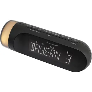 Soundmaster UR6600SW Radiowecker DAB+, FM, Schwarz