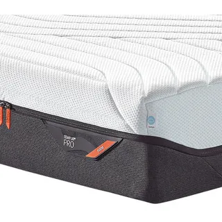 Tempur Matratze PRO Firm , Anthrazit, Weiß , Textil , Füllung: Viskoelastischer Kern , rechteckig , 100x200 cm , Härtegradauswahl, Über- und Sondergrößen erhältlich, Bezug abnehmbar/waschbar, für Hausstauballergiker geeignet, für verstellbare Lattenroste geeignet, alternative Größen erhältlich, Bezug rundum abnehmbar , Schlafzimmer, Matratzen, Viscomatratzen