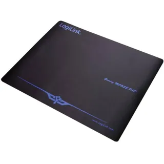 Logilink ID0017 - Profi XXL Mauspad (300 x 400 x 3mm) für Gaming und Grafikdesign mit stark haftender Unterseite für optimalen Halt, Aluminium, Schwarz