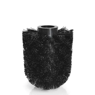 blomus Ersatzbürste -Bathroom- | Kunststoff | Toilettenbürste Ersatzkopf | Farbe Schwarz | Größe 11H x 7,5B x 7,5T cm | Passend für Serien Nexio, Menoto, Areo, Sono, Modo