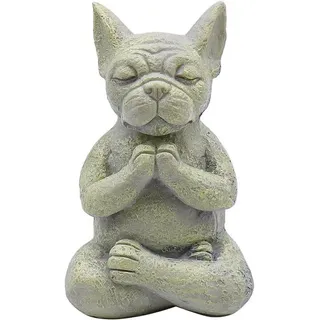 Grünes Glühwürmchen - Meditatives Bild für Zuhause und Gartendekoration mit Yoga-Thema