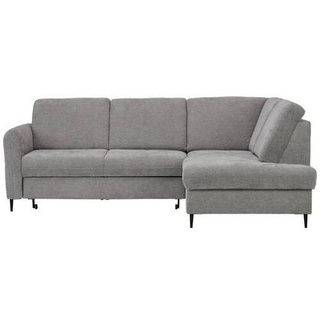 CARRYHOME Ecksofa Grau, - 241x184 cm,