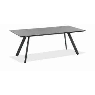 Niehoff Gartentisch 160 x 95 x 76 cm Anthrazit/Grau