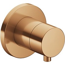 Bild Ixmo Fertigmontageset 59549031001 Unterputz-3-Wege-Ab-und Umstellventil, Griff Comfort, rund, Bronze gebürstet