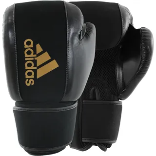 Adidas Boxhandschuhe Waschbar, schwarz/gold