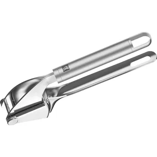 Zwilling Pro Knochblauchpresse, Länge: 20 cm, Rostfreier Edelstahl, Ergonomisch geformter Griff, Silber