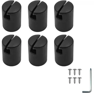 Alnicov 13er-Pack Trampolin-Stangenkappen, Trampolin-Stangenkappengehäuse mit Schraub-Trampolin-Säulenstangen-Endschutz
