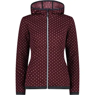 CMP Woman Jacket Fix Hood Damen Burgundy 42
