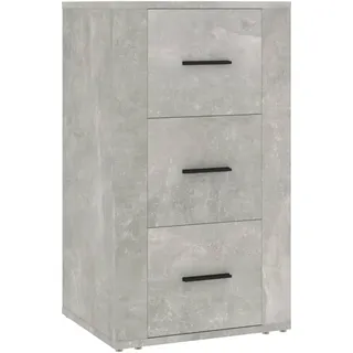 vidaXL Sideboard 40 x 70 x 33 cm grau