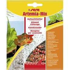 sera Artemia-Mix 18 g - Das lebende Aufzuchtfutter für natürliches Fressverhalten, Jungfischfutter