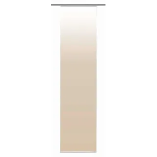 Home Fashion 86508-721 Schiebevorhang Digitaldruck Madrid, Dekostoff, 245 x 60 cm, Sand