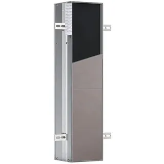 EMCO Asis Plus WC-Modul - Unterputzmodell 15,4 x 65,8 cm, Push-to-Open, Papier Seitlich