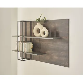 Home Affaire LARGO Wandregal 152 x 26 x 90 cm Braun