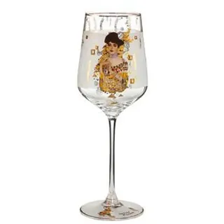 Goebel Weinglas zum Sammeln Adele Bloch-Bauer von Gustav Klimt, 0,45L, 25,8,5 cm, 66-926-54-1, Gold
