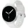 Galaxy Watch 8 BT 40 mm Aluminiumgehäuse silber Kautschukarmband weiß S/M