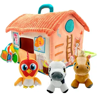 La Granja De Zenón BANDAI AR85000 My First Musical, lustig und lehrreich, interaktiver Bauernhof, Mehrfarbig