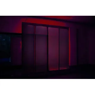 Wandpaneel mit Wasserblasen LED Wasserwand Designer Wasser Wand Beleuchtete - Transparent