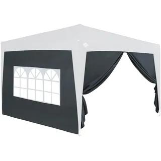 DEUBA Pavillon Faltpavillon Gartenzelt Partyzelt anthrazit