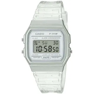 Casio F-91ws-7ef Uhr White One Size
