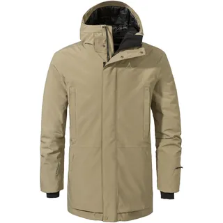 Schöffel Ins Parka Style Crivat MNS, wasserdichte und atmungsaktive Winterjacke, komprimierbarer, leichter Parka mit nachhaltiger Wattierung, nutmeg, 54