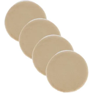 Astra »Elda« rund 13 mm Höhe runde Dekofelle im 4 er Set, kuschelweich, Wohnzimmer, Kinderzimmer,