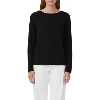 s.Oliver Weicher Feinstrickpullover mit Rollkanten