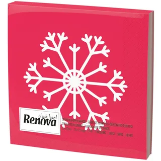 Renova Servietten aus Papier, Weihnachten, 20 Stück, 110 g