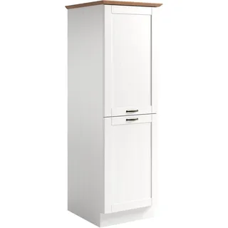 Home Affaire Teramo Vorratsschrank 50 x 170 x 60 cm Weiß/Honig