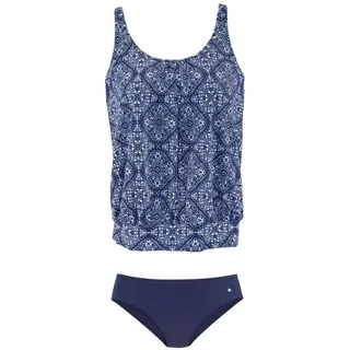 S.Oliver Oversize-Tankini Damen marine-bedruckt Gr.36