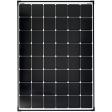 Bild Enjoy solar Mono 120W 12V Ultra SunPower Back-Contact Solarpanel Solarmodul Photovoltaikmodul mit schwarzen Rahmen und weißem Back- Sheet, ideal für Wohnmobil, Gartenhäuse, Boot