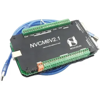 6-Achsen-Bewegungssteuerkarte, 125KHz Ausgangsfrequenz, 1A elektrischer Strom, 1232VDC Spannung, Abmessungen 150x84x20 mm,