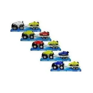 Geländewagen mit Autotransporter MIX (Spielzeug, Fahrzeuge)