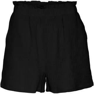 Vero Moda Damen VMNATALI HW Shorts NOOS 10279687, Black, M