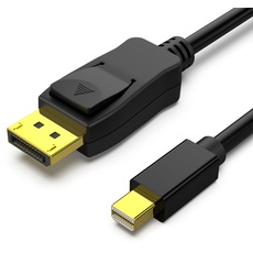 BENFEI Mini DisplayPort auf DisplayPort Kabel 1,8 Meter, Mini DP auf DisplayPort Kabel (4K@60Hz und 2K@144Hz) für Monitor,Gaming Grafikkarte