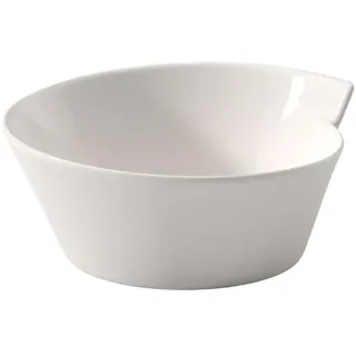 Villeroy & Boch Villeroy & Boch, NewWave, Schale, 600ml, Premium Porzellan, Weiß, spülmaschinenfest, mikrowellengeeignet