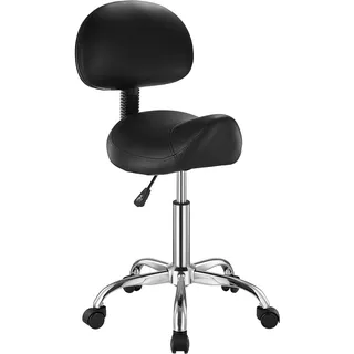Vevor Sattelhocker PU-Leder Schwarz