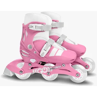 STAMP Rollers INLINES/TRISKATES Einstellbar 2 in 1 SKIDS Control Pink 27-30