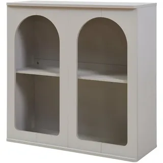 [en.casa] Sideboard Trorhun 80 x 30 x 80 cm Grau