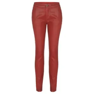 Skinny Fit Jeans für Damen in rot - Rot
