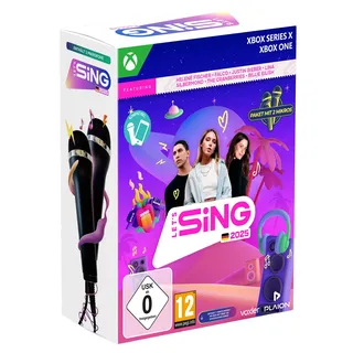 plaion Let's Sing 2025 German Version [+ 2 Mics] (Xbox) One / Xbox Series X