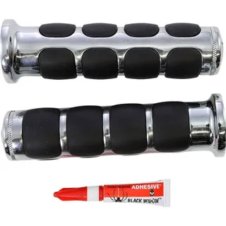 Kuryakyn Iso® 6180 Griffe - Black / Chrome - 25.4 mm