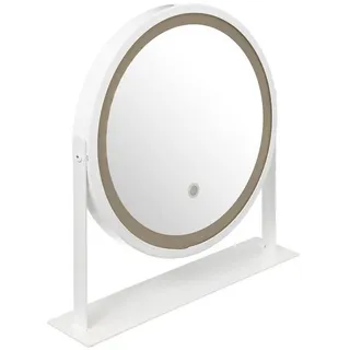 5five simply smart 5 five simply smart - Runder drehbarer led-spiegel weiß