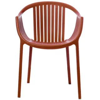 Sessel Tatami Pedrali rot, Designer Pocci & Dondoli, 78x58x61.5 cm