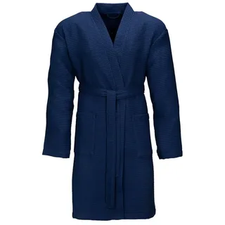 VOSSEN Bademantel Rom Blau S