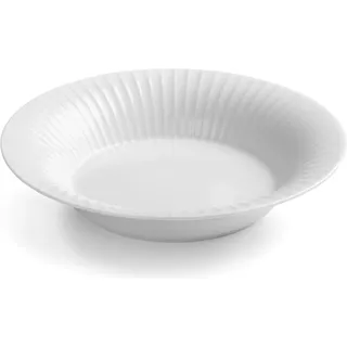 Kähler Hammershi Tiefer Teller 21 cm weiß