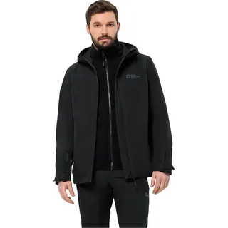 Jack Wolfskin Taubenberg 3in1 Jacket Herren black XXL