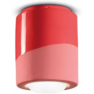 Ferroluce Pi Deckenlampe Ø 12,5cm - Rot