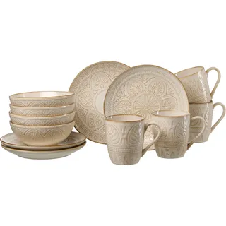 Ritzenhoff & Breker Omara Frühstücksservice 12-tlg. beige