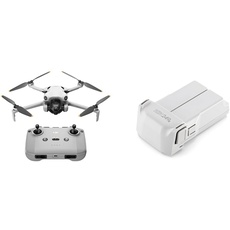 DJI Mini 4 Pro (DJI RC-N2 Fernsteuerung), faltbare Mini-Drohne mit 4K HDR-Videokamera & Mini 4 Pro Intelligent Flight Battery